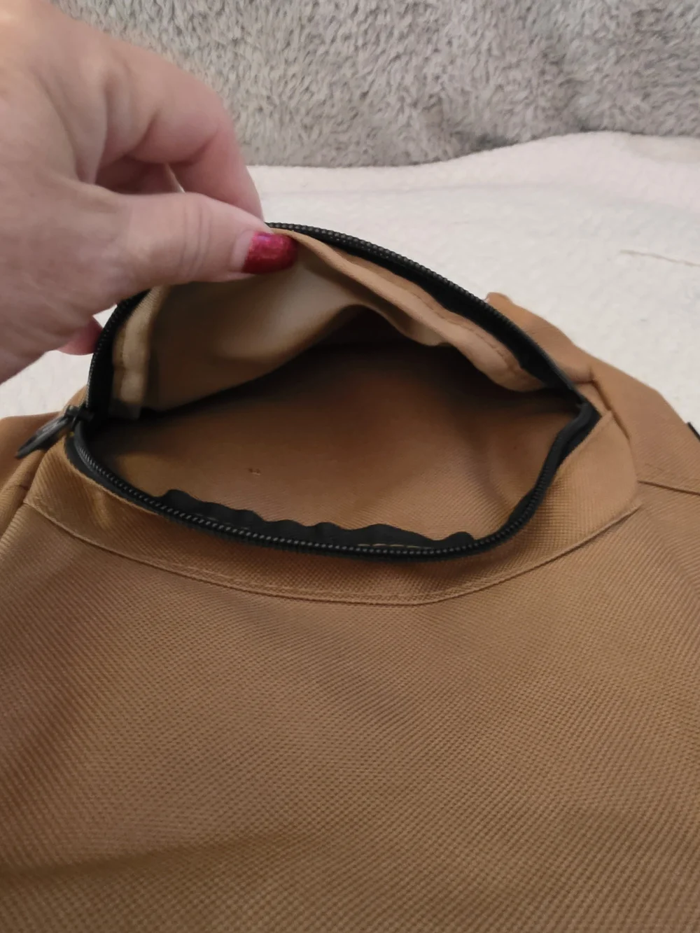 Dickies Men’s Tan Mini Backpack - Casual Everyday Bag